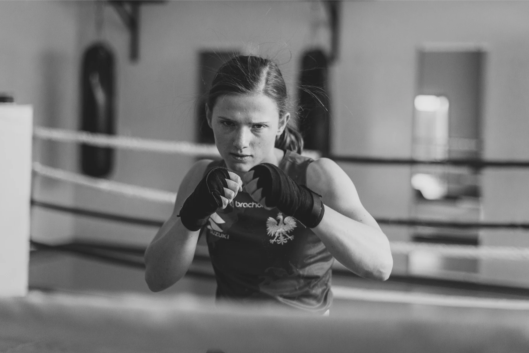 Natalia Kuczewska, bokserka z Ełku, fotograf Ełk